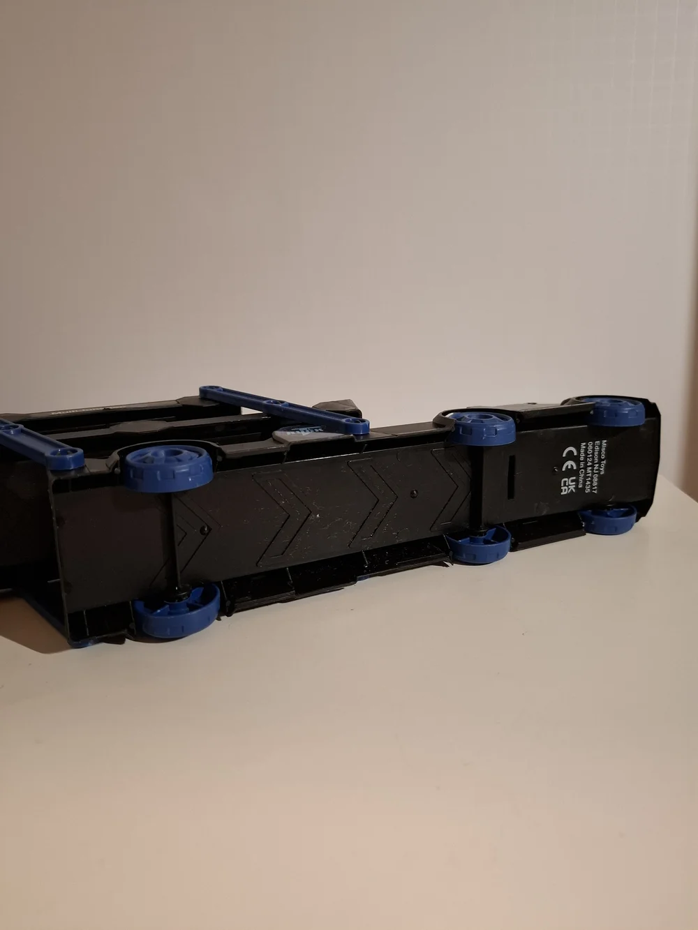 Misco Toys Multi-Function Black and Blue Toy Car Carrier Truck